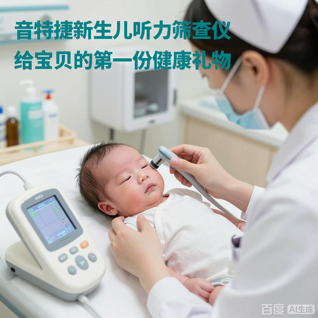 聆康高端医疗设备品牌“音特捷”耳声发射听力筛查仪三大型号正式获批上市！